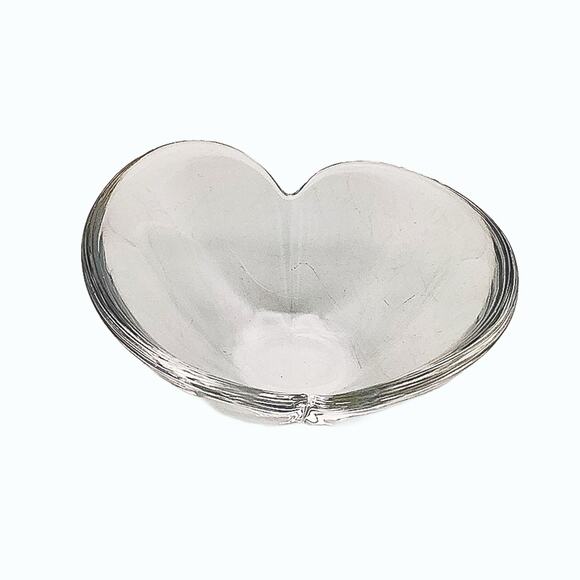 Holmegaard Glass Works "Duo" Small Hand-Blown Bowl Dish by Torben Jørgensen - Picture 2 of 8